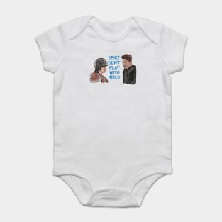 Little Giants: Spike Don't Play With Girls Baby Bodysuit
